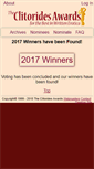 Mobile Screenshot of clitoridesawards.org